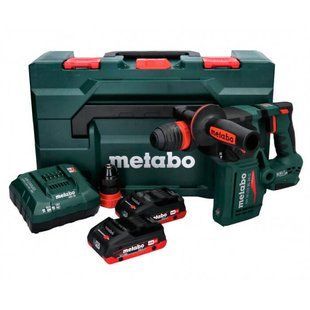 Акумуляторний безщітковий перфоратор Metabo KH 18 LTX BL 24 Q, 2 акб 5.5 Ah, з/п + metaBOX 165 L 601714660 фото