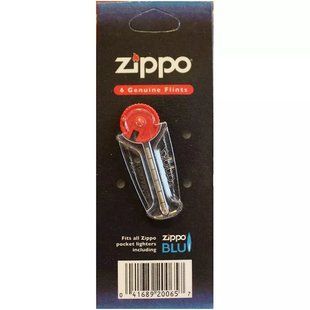 Набір кремнієв 6 шт Zippo пластиковий контейнер з дозатором (2406) 2406 фото