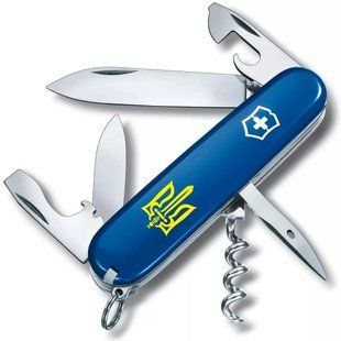 Складаний ніж Victorinox SPARTAN UKRAINE Тризуб ОУН жовт. 1.3603.2_T0308u 1.3603.2_T0308u фото