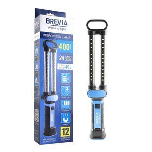 Ліхтар інспекційний Brevia LED 24SMD 40см 400lm 2000mAh microUSB 11370 фото