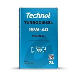 Моторне масло Technol Turbodiesel 15W-40, 7л TL91653 фото