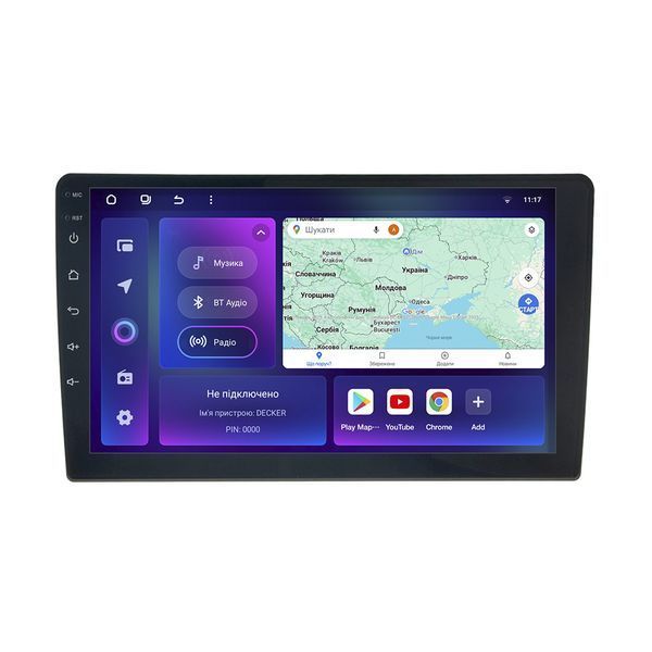 Універсальна магнітола Decker TS9-002 8-Core 4x32Gb 4Gb Q-LED Decker TS9-002 (4x32) фото