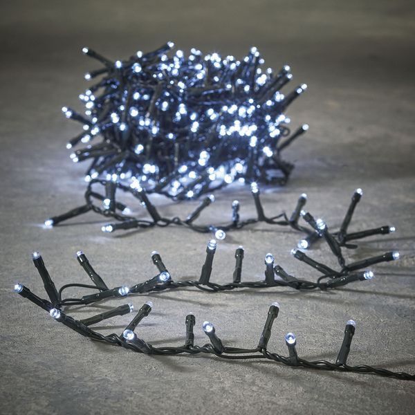 Гірлянда-кластер Luca Lighting Змійка, 700 LED, 17 м, холодний білий 8720362171010 фото