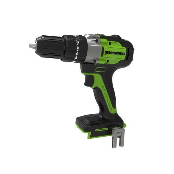 Дриль-шуруповерт ударний акумуляторний Greenworks GD24DD60 GD24DD60 фото