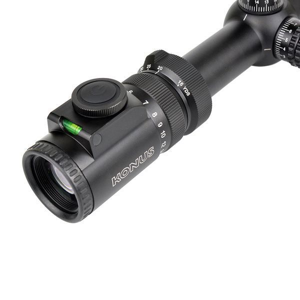 Оптичний приціл KONUS ARMADA 6-24x56 Fine Crosshair IR - Безкоштовна доставка 7166 фото