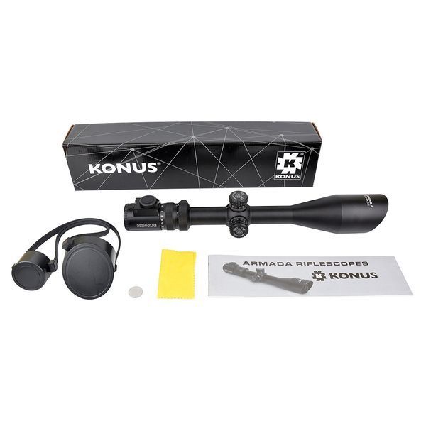 Оптичний приціл KONUS ARMADA 6-24x56 Fine Crosshair IR - Безкоштовна доставка 7166 фото