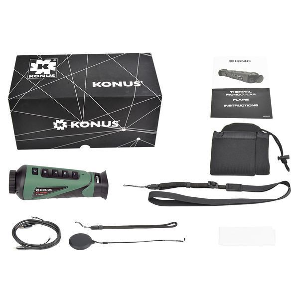 Тепловізійний монокуляр KONUS FLAME 640x512 - Безкоштовна доставка 7955 фото