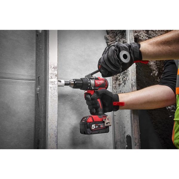 Дриль-шурупокрут акумуляторний MILWAUKEE, M18 BLDD2-502X, 82Нм (+ заряд.прис., 2акум. Х5Аг, HD кейс) 4933464515 фото