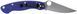 Ніж Spyderco Military Dark Blue 87.13.10 фото 2
