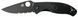 Ніж Spyderco Tenacious Black Blade Half Serrated Lightweight 87.13.93 фото 1