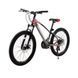 Велосипед SPARK SHARP JR. (колеса - 24, сталева рама - 12) сірий із чорним 000224696 фото 3