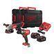 Набір акумуляторних інструментів Milwaukee M18FPP2E3-502X (ударний дриль M18 FPD3, кутова шліфувальна машина M18 FSAG125X, 2xаку 4933492516 фото 2