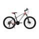Велосипед SPARK SHARP JR. (колеса - 24, сталева рама - 12) сірий із чорним 000224696 фото 1