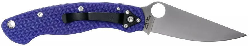 Ніж Spyderco Military Dark Blue 87.13.10 фото
