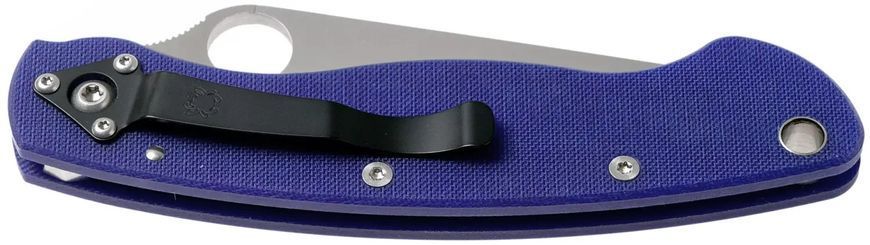 Ніж Spyderco Military Dark Blue 87.13.10 фото
