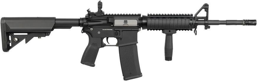 Страйкбольна гвинтівка Evolution Recon SOPMOD 14.5" AEG 6 мм cashmir black (FM-5000) 1636.00.33 фото
