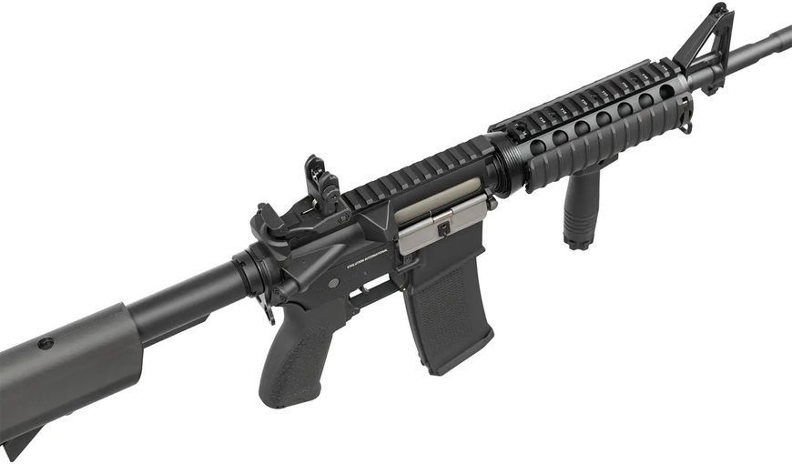 Страйкбольна гвинтівка Evolution Recon SOPMOD 14.5" AEG 6 мм cashmir black (FM-5000) 1636.00.33 фото