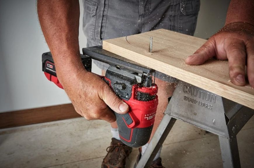 Пила лобзикова акумуляторна безщіткова MILWAUKEE M18 FBJS-0X (каркас+HD кейс) 4933464799 фото