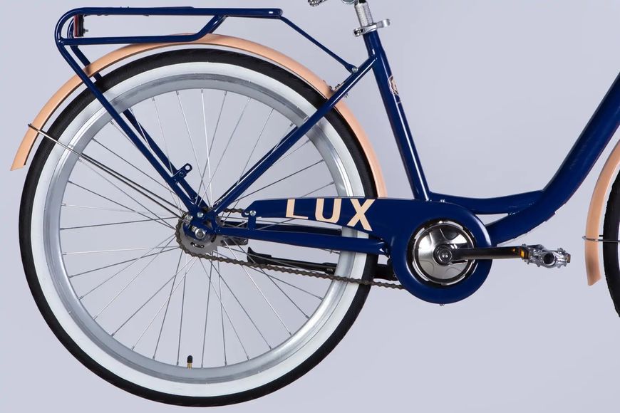 Велосипед ST 26 Dorozhnik LUX Velosteel рама-17 синій 2025 OPS-D-26-289 фото