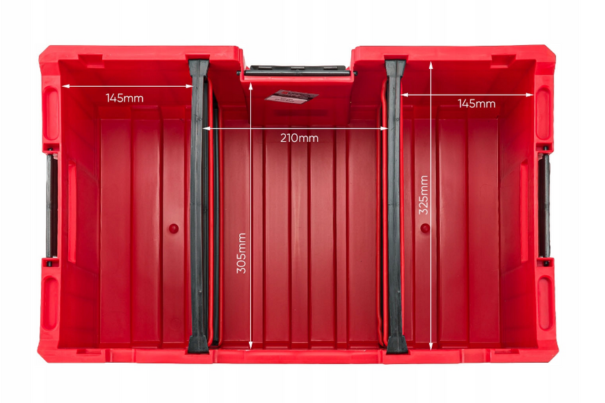 Ящик для інструментів Qbrick System ONE Box 2.0 Plus Red (5901238256557) 5901238256557 фото