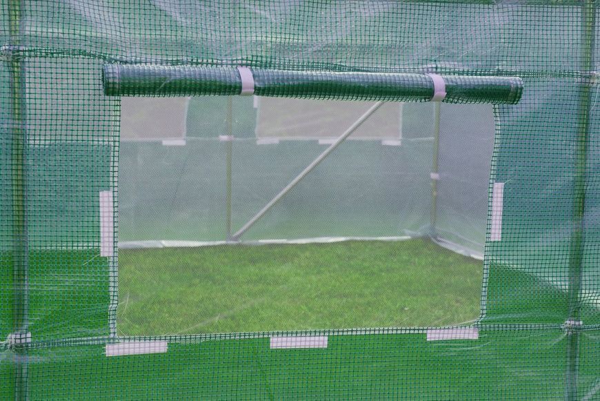 Садова теплиця з вікнами FunFit Garden 10m2 = 400*250*200 (Зелена) (1466) 1466 фото