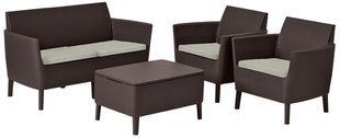 Комплект садових меблів Keter Salemo set, коричневий 8711245155333 фото