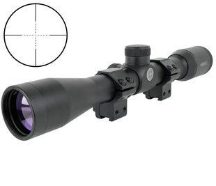 Приціл Hawke Fast Mount 4x32 сітка Mil Dot з кільцями на ластівчин хвіст 3986.04.85 фото