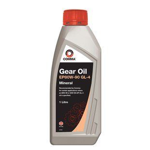Трансмісійне масло Comma GEAR OIL EP80W-90 GL4 1л GO41L фото