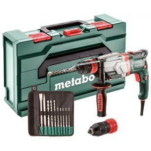 Перфоратор Metabo UHEV 2860-2 Quick з 2 патронами, набором 10 насадок 600713510 фото