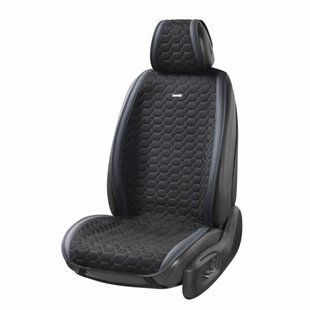 Комплект преміум накидок для сидінь BELTEX Monte Carlo, black BX81100 фото