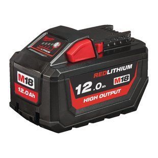 Акумулятор Li-Ion HIGH OUTPUT MILWAUKEE, M18 HB12 (12Аг) 4932464260 фото