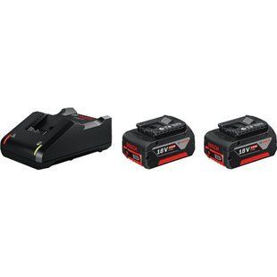 Зарядний пристрій Bosch GAL 18V-40 + 2 акумулятора GBA 18 В 4.0 A * год (1600A019S0) 1600A019S0 фото