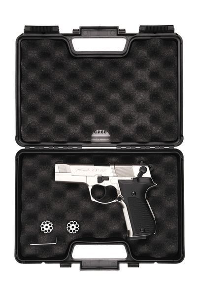 Пневматичний пістолет Umarex Walther CP88 Nickel (416.00.03) 1003460 фото