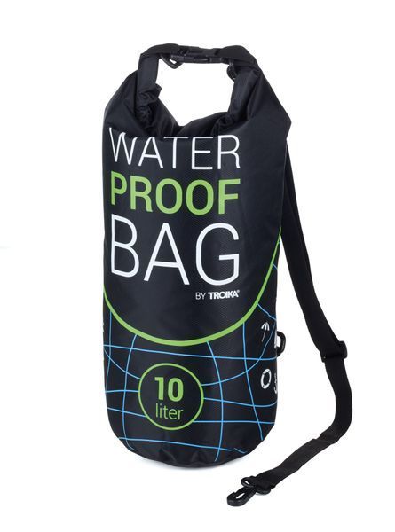 Вулична сумка Troika із захистом від води (для водних видів спорту) WATERPROOF BAG WPB10/BK фото