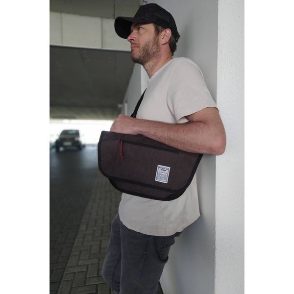 Сумка через плече Troika Cross body bag, коричневий BBG59/GY фото