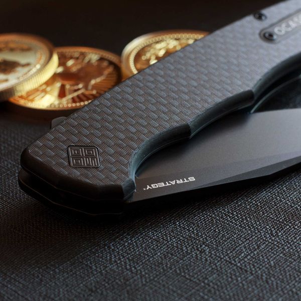 Ніж Ocaso Strategy, Carbon Fiber + G-10, Black 4009342 фото