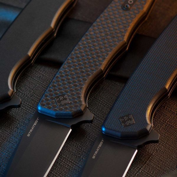 Ніж Ocaso Strategy, Carbon Fiber + G-10, Black 4009342 фото