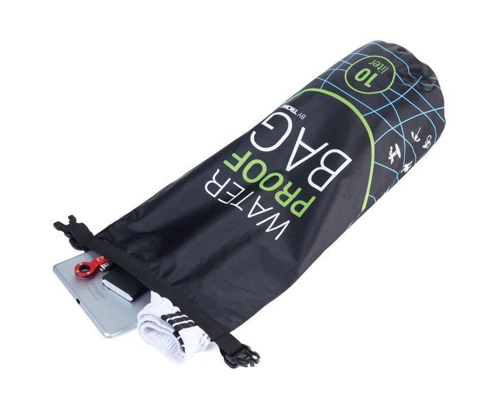 Вулична сумка Troika із захистом від води (для водних видів спорту) WATERPROOF BAG WPB10/BK фото