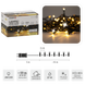 Гірлянда електрична Chomik, 200 LED, 10м, теплий білий, від мережі 5900779879478 фото 1