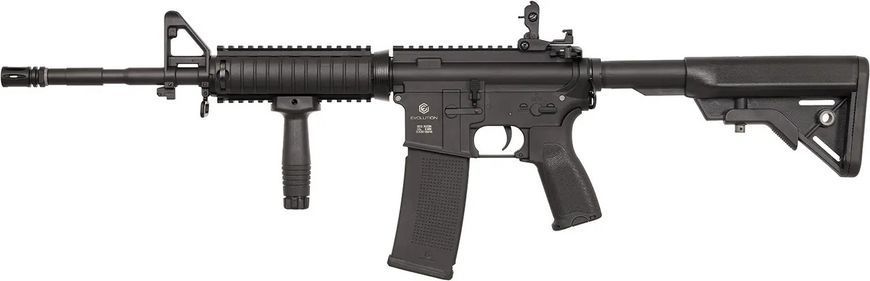 Страйкбольна гвинтівка Evolution Recon SOPMOD 14.5" Carbontech AEG 6 мм cashmir black (SL-1004) 1636.00.30 фото