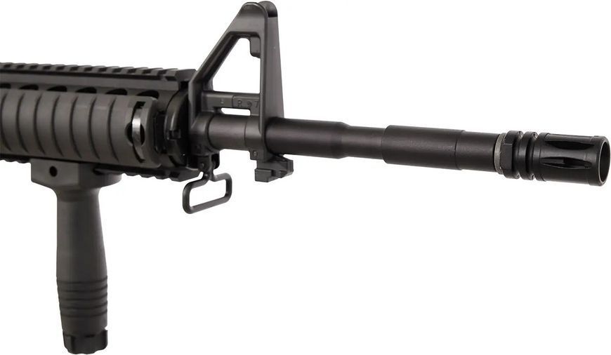 Страйкбольна гвинтівка Evolution Recon SOPMOD 14.5" Carbontech AEG 6 мм cashmir black (SL-1004) 1636.00.30 фото