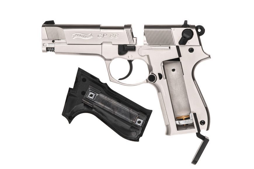 Пневматичний пістолет Umarex Walther CP88 Nickel (416.00.03) 1003460 фото