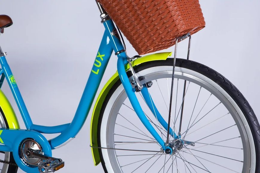 Велосипед ST 26 Dorozhnik LUX Velosteel рама-17 блакитний 2025 OPS-D-26-290 фото