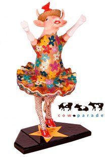 Колекційна статуетка корова Dancing Diva, Size M 47899 фото