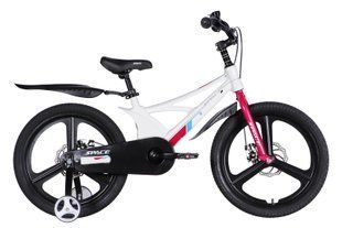 Велосипед MG 20 SPACE KID STAR DD рама-11 білий з рожевим 2026 OPS-SK-20-046 фото