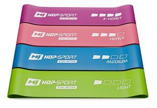 Набір резинок для фітнесу Hop-Sport 600x75мм HS-L675RL 5902308217423 фото