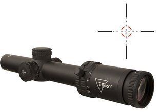 Оптичний приціл Trijicon Credo 1-6x24 MRAD Segmented Circle FFP Red (CR624-C-2900023) 5003467 фото