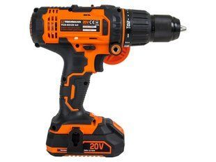 Шуруповерт акумуляторний Tekhmann TCD-60/i20 kit 848394 фото