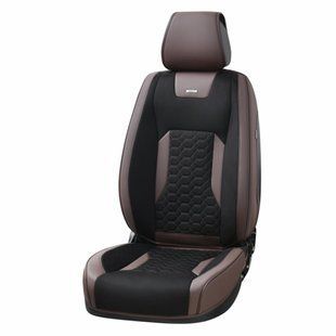 Комплект, 3D чохли для сидінь BELTEX Montana, black-brown BX87120 фото