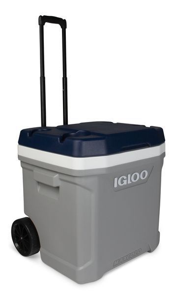 Ізотермічний контейнер на колесах MAXCOLD LATITUDE 62 ROLLER, 56 л, сірий з синім 0342233469668 фото